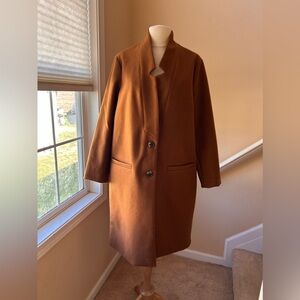 Old Navy Rust Colored Coat - size M